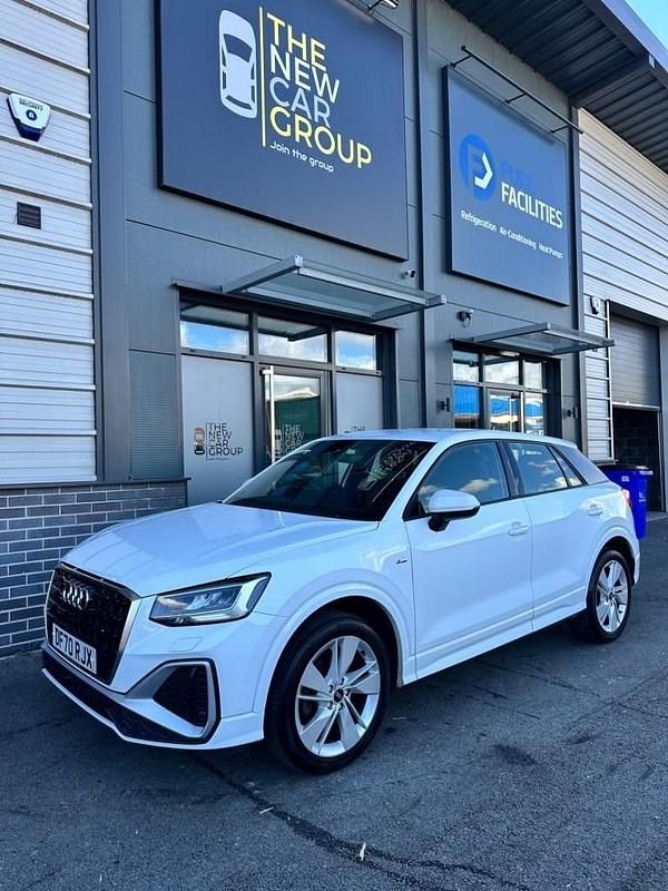 White Used 2021 Audi Q2 S-Line SUV | £18,700 (A bit pricey) - Image 1/4
