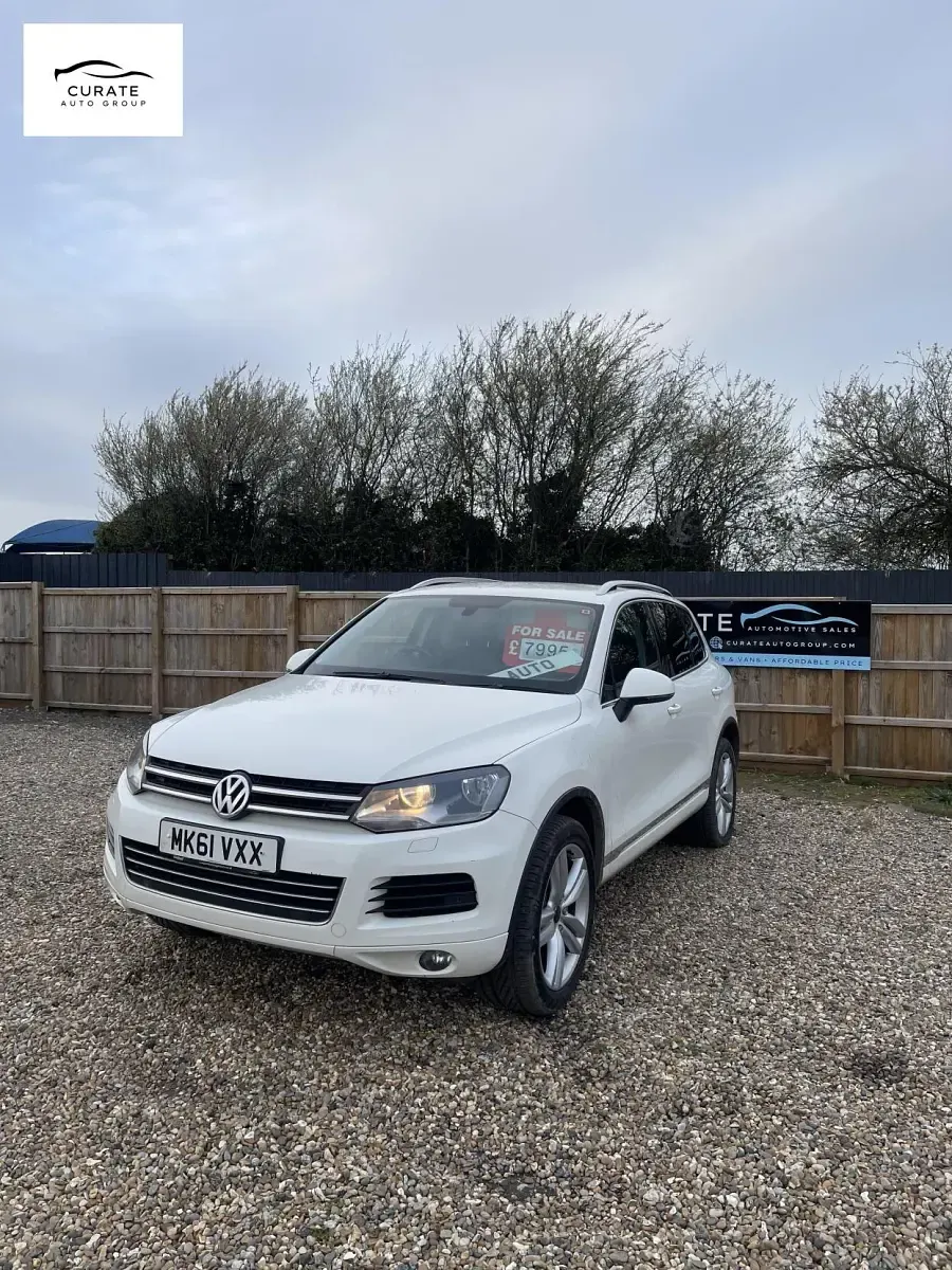 Used VW Touareg SE 245 HP (180 kW) 2011 White SUV