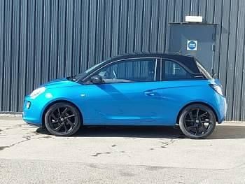Used Vauxhall Adam 70 HP (51 kW) 2018 Blue Hatchback