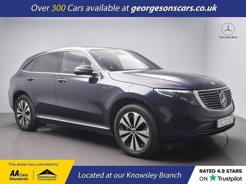 Blue Used 2022 Mercedes EQC400 SUV | £25,250 (Fair price) - Image 1/4