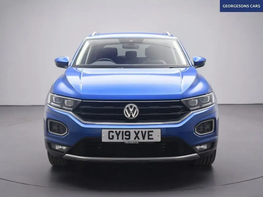 Used VW T-Roc SEL 190 HP (139 kW) 2019 Blue SUV