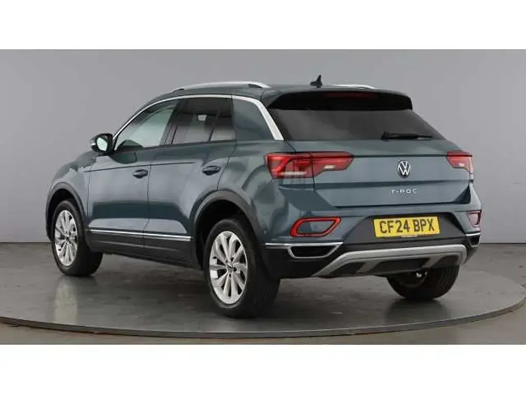 Used VW T-Roc Style 110 HP (80 kW) 2024 Blue SUV