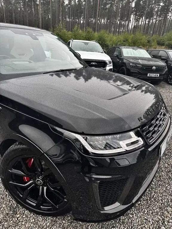 Used Land Rover Range Rover Sport SVR 566 HP (416 kW) 2018 Black SUV