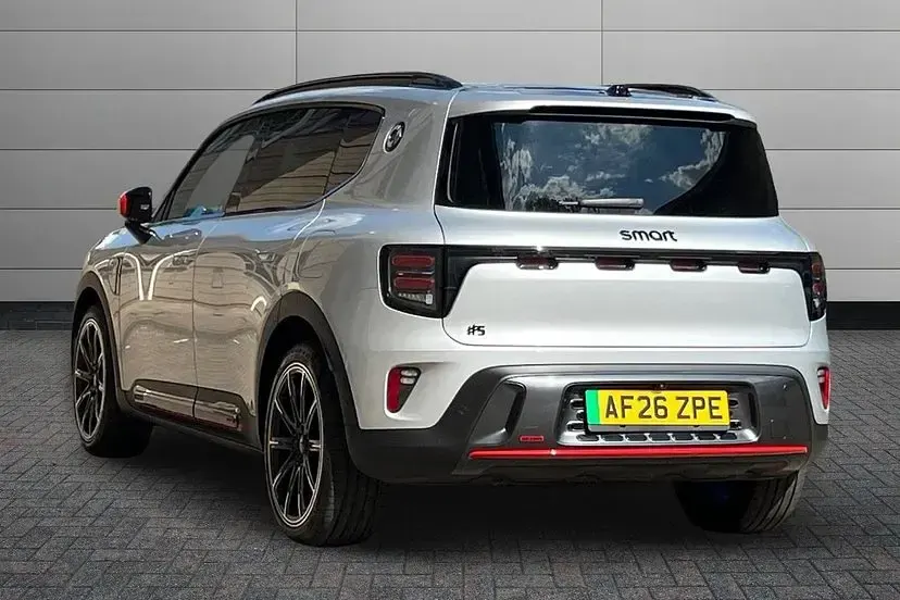 New Smart #5 Brabus 468 kW (637 HP) 2026 Cyber silver SUV
