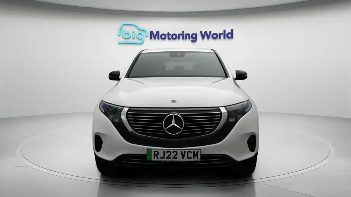 Used Mercedes EQC400 300 kW (408 HP) 2022 White SUV