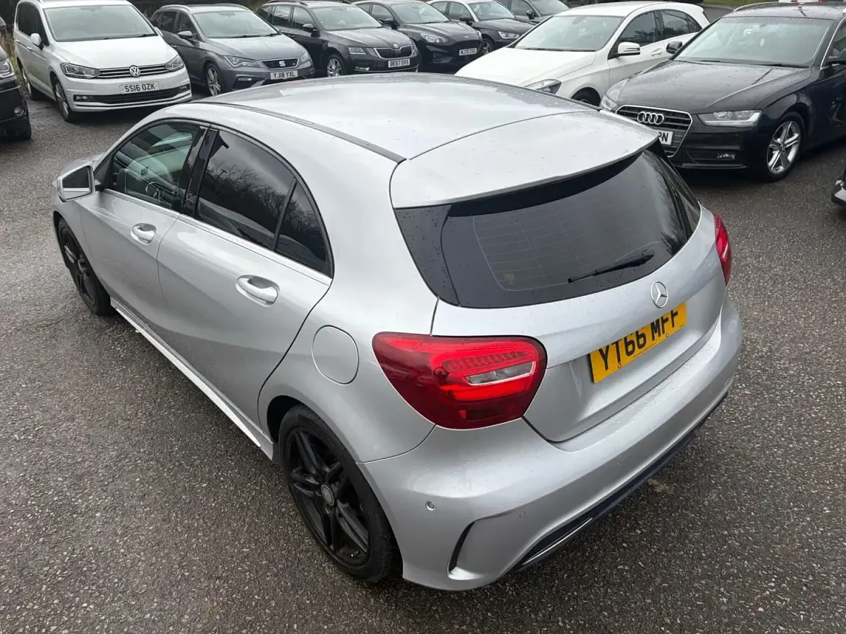 Used Mercedes A180 AMG line 2016 Silver Hatchback