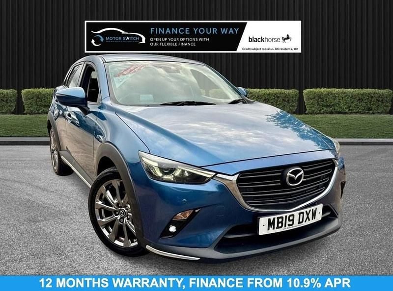 Blue Used 2019 Mazda CX-3 Inclusive SUV | £10,995 (Fair price) - Image 1/3