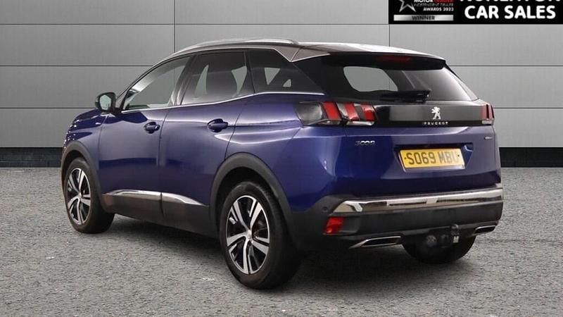 Used Peugeot 3008 GT-line 180 HP (132 kW) 2019 Blue SUV