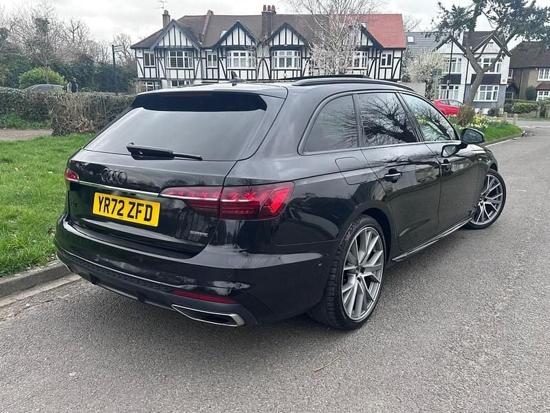 Used Audi A4 Sport 261 HP (191 kW) 2022 Black Estate