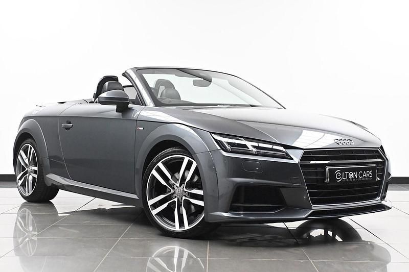 Grey Used 2015 Audi TT Roadster S-Line Cabriolet | £13,490 - Image 1/4