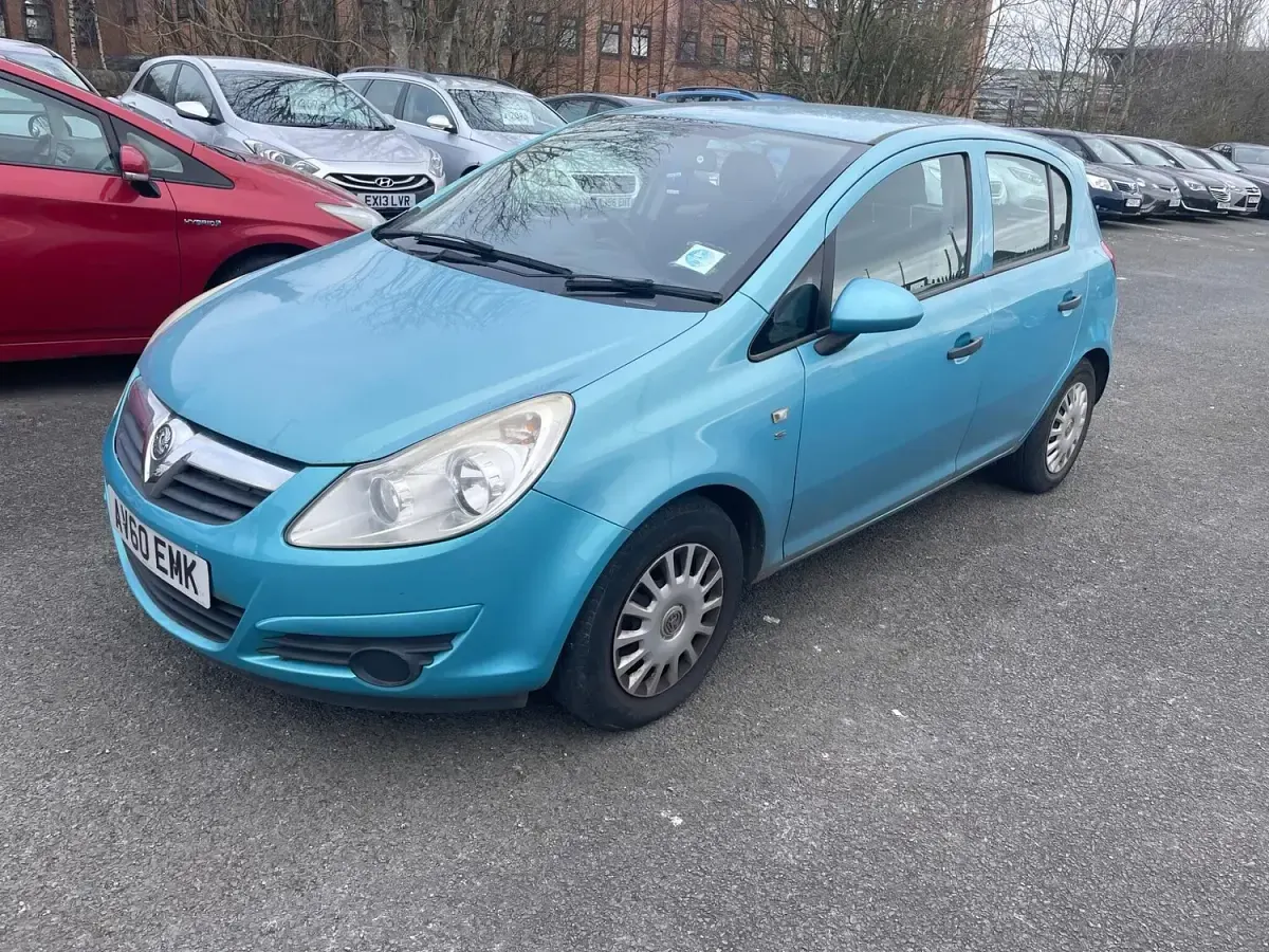 Used Vauxhall Corsa S 64 HP (47 kW) 2010 Blue Hatchback