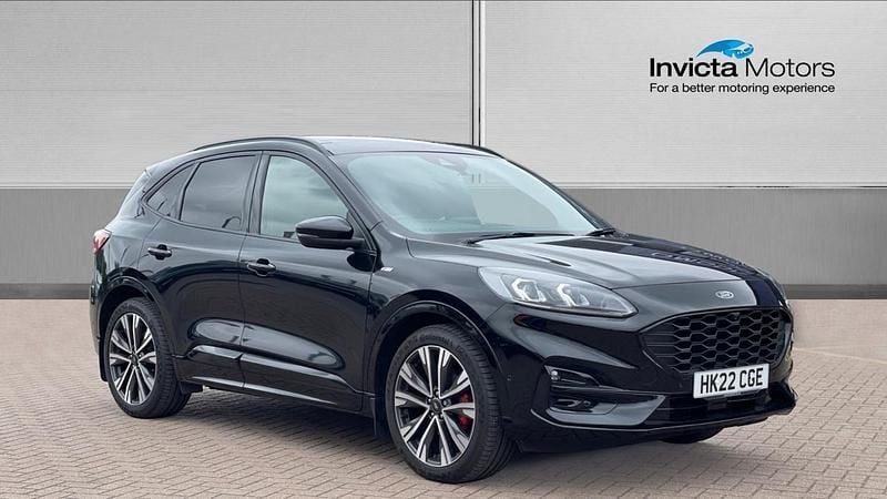 Black Used 2022 Ford Kuga ST-Line X SUV | £21,500 (Fair price) - Image 1/4