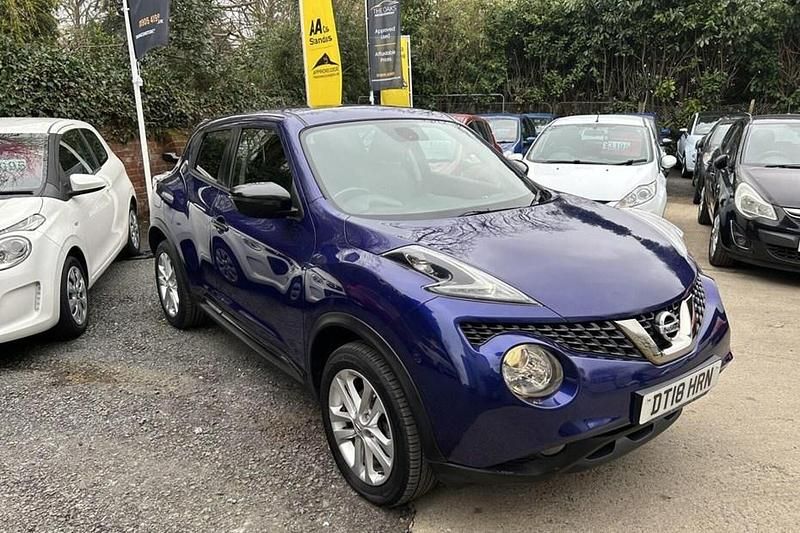Used Nissan Juke S 115 HP (84 kW) 2018 Blue SUV