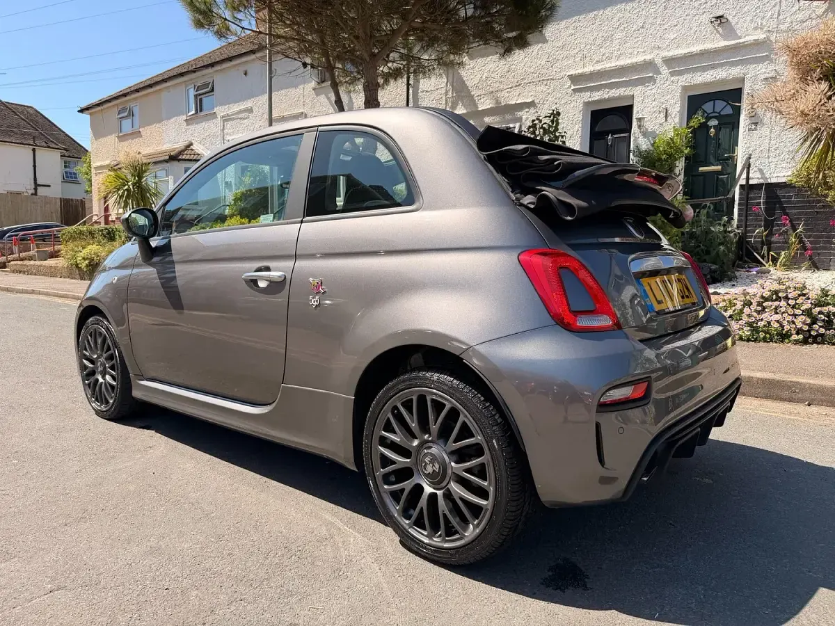 Used Abarth 595 145 HP (106 kW) 2017 Grey Cabriolet