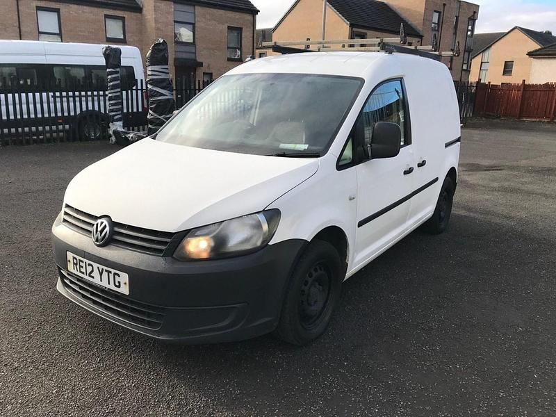 Used VW Caddy 75 HP (55 kW) 2012 White MPV
