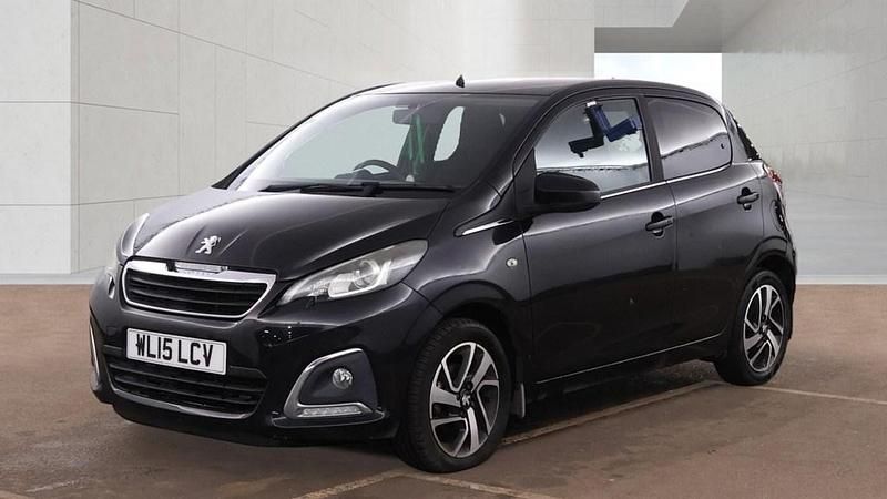 Used Peugeot 108 Allure 82 HP (60 kW) 2015 Black Hatchback
