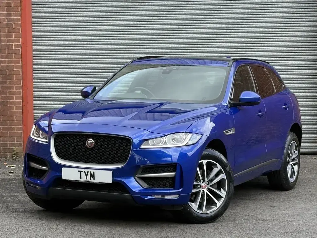 Used Jaguar F-Pace R-Sport 180 HP (132 kW) 2019 Blue SUV