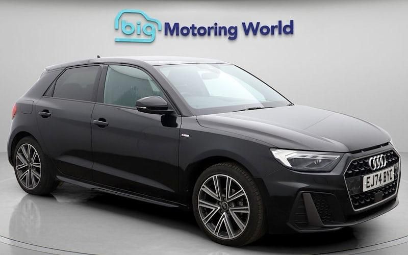 Used Audi A1 Sportback S-Line 95 HP (69 kW) 2024 Black Hatchback
