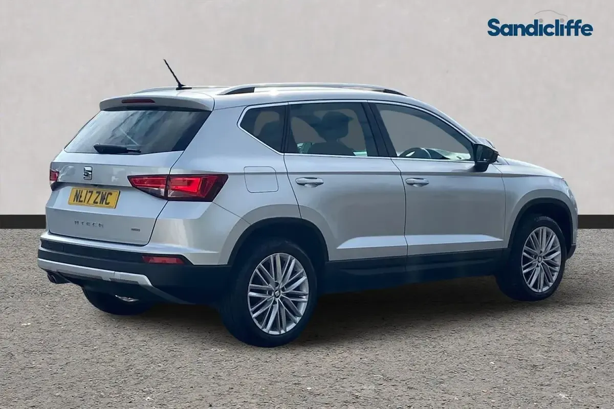 Używany Seat Ateca 4Drive 190 KM (139 kW) 2017 Srebrny SUV