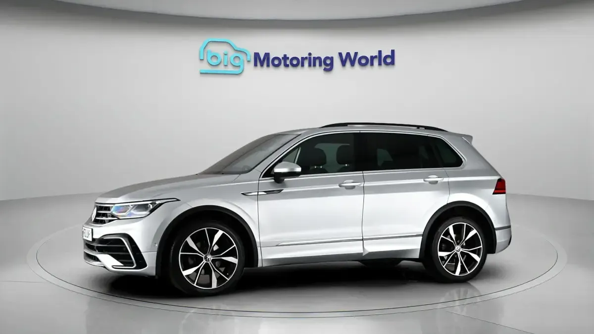 Used VW Tiguan R-line 150 HP (110 kW) 2021 Silver SUV