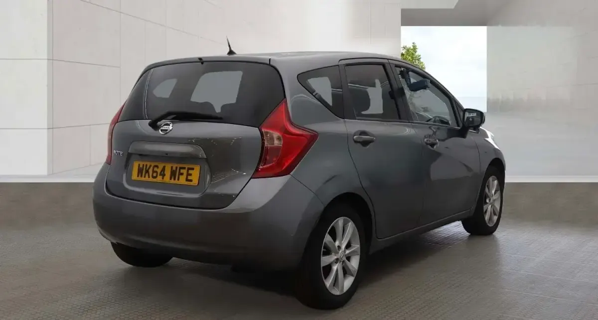 Used Nissan Note S 98 HP (72 kW) 2014 Grey Hatchback