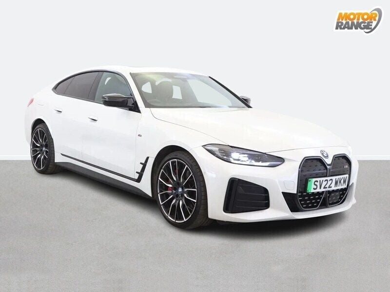 White Used 2022 BMW i4 Comfort Edition Sedan | £33,895 (Good price) - Image 1/4