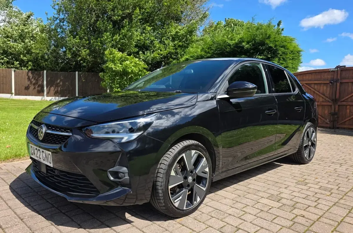 Used Vauxhall Corsa-e SRi 100 kW (136 HP) 2022 Black Hatchback