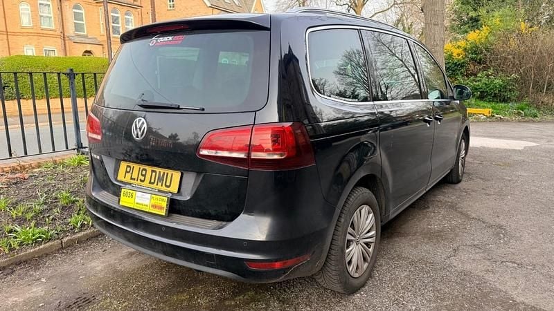 Used VW Sharan SE 150 HP (110 kW) 2019 Black MPV
