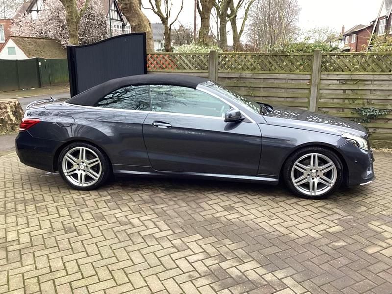 Used Mercedes E350 AMG line 2016 Grey Cabriolet