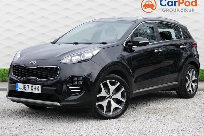 Used Kia Sportage GT-Line 2017 Black SUV