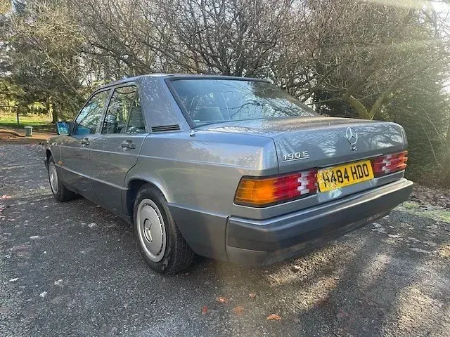 Used Mercedes 190 109 HP (80 kW) 1990 Grey Sedan