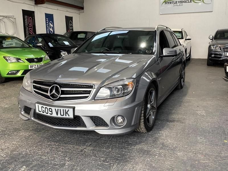 Used Mercedes C63 AMG 2009 Silver Estate