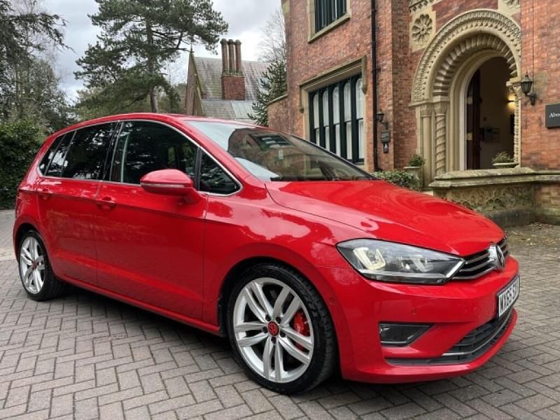 Used VW Golf Sportsvan SE 2015 Red MPV
