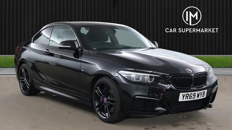 Black Used 2019 BMW 218 M Sport Coupe | £12,885 (Good price) - Image 1/4
