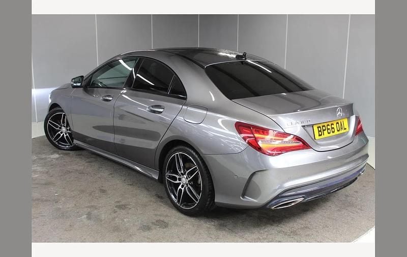 Used Mercedes CLA180 AMG line 121 HP (88 kW) 2017 Grey Sedan