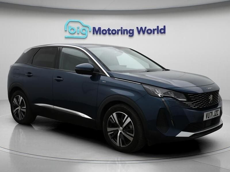 Blue Used 2021 Peugeot 3008 Allure SUV | £15,200 (Fair price) - Image 1/4