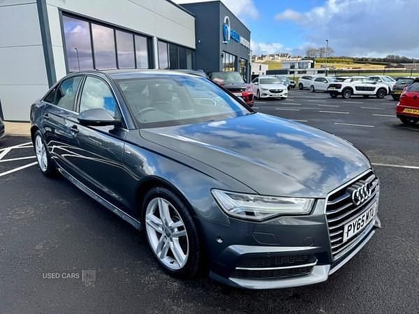 Begagnad Audi A6 S-Line 190 HK (139 kW) 2016 Grå Sedan