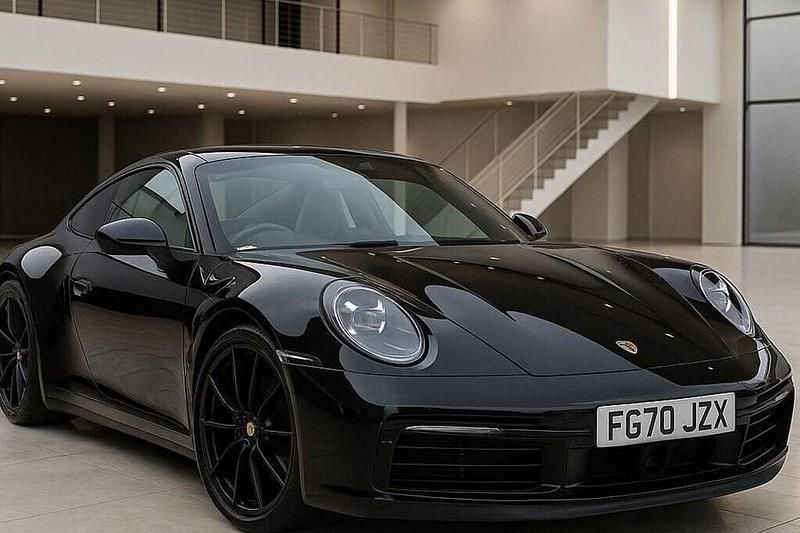Black Used 2020 Porsche 911 Carrera 4 Coupe | £85,991 (Fair price) - Image 1/1