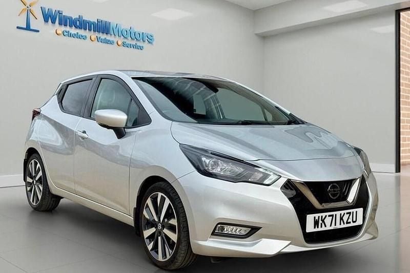 Used Nissan Micra Tekna 2021 Silver Hatchback