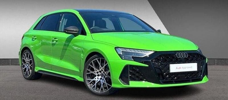 Green Used 2025 Audi RS3 Sportback Advanced Hatchback | £61,350 (Fair price) - Image 1/4