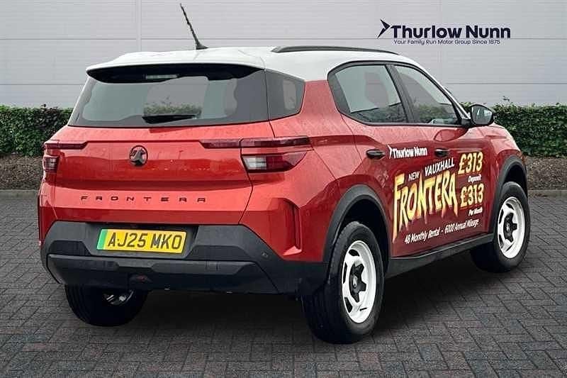 New Vauxhall Frontera Design Edition 83 kW (113 HP) 2025 Canyon orange SUV