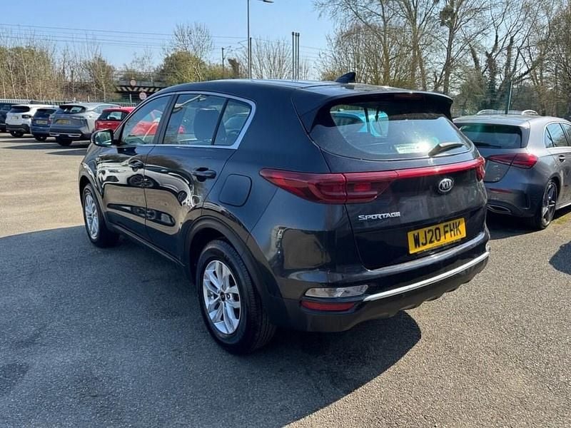 Used Kia Sportage 130 HP (95 kW) 2020 Black SUV