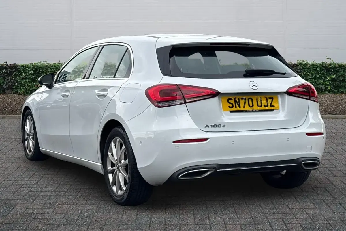 Used Mercedes A180 Executive 2020 White Hatchback