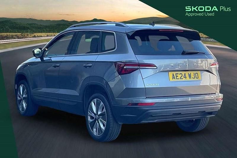 Used Skoda Karoq SE L 113 HP (83 kW) 2024 Graphite grey metallic SUV