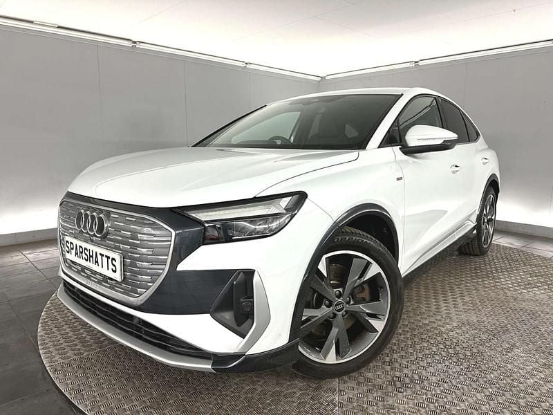 Used Audi Q4 Sportback e-tron S-Line 82 kW (112 HP) 2022 White SUV