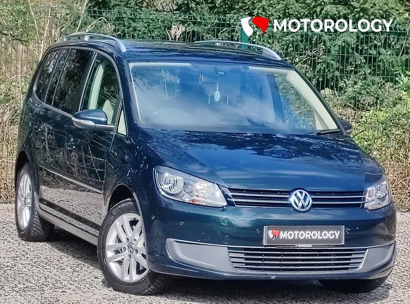 Used VW Touran SE 105 HP (77 kW) 2014 Green MPV
