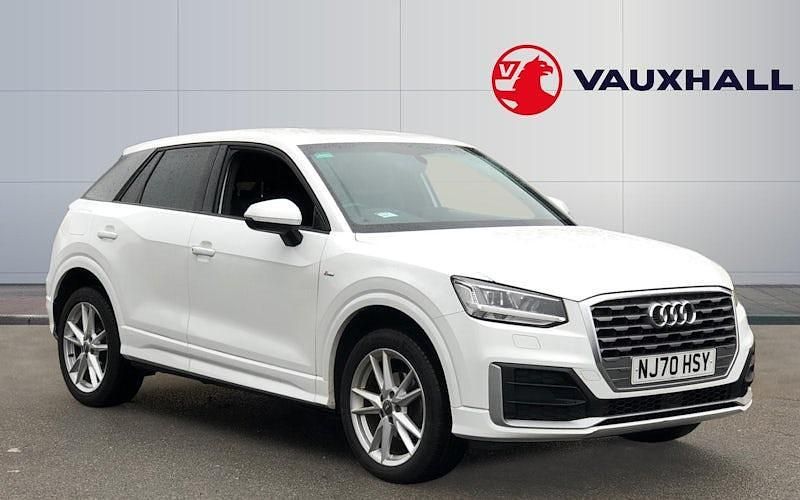 Used Audi Q2 S-Line 116 HP (85 kW) 2020 White SUV