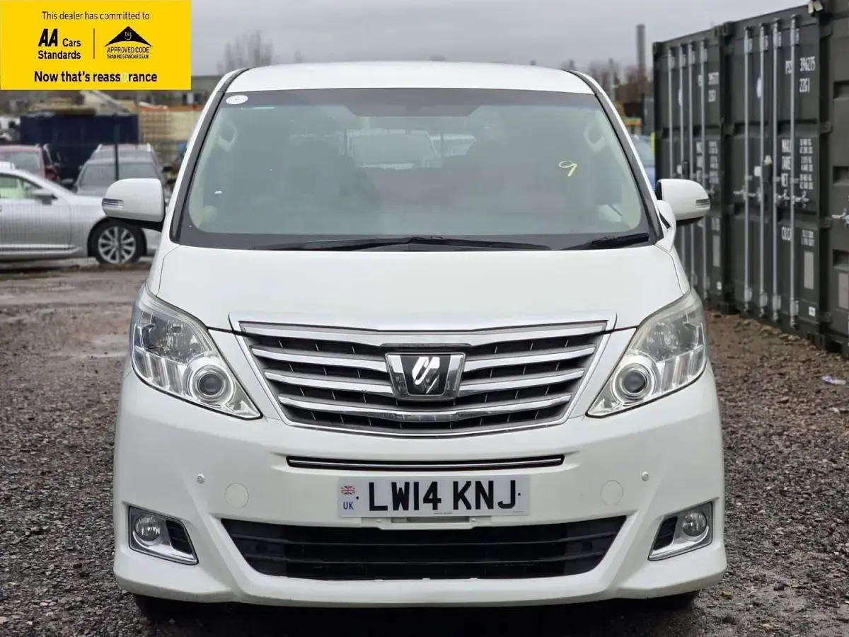 Used Toyota Alphard 2014 White MPV