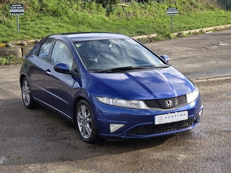Begagnad Honda Civic SI 140 HK (102 kW) 2010 Blå Halvkombi