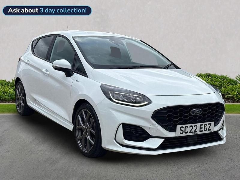 White Used 2022 Ford Fiesta ST-Line Hatchback | £13,900 (Fair price) - Image 1/4